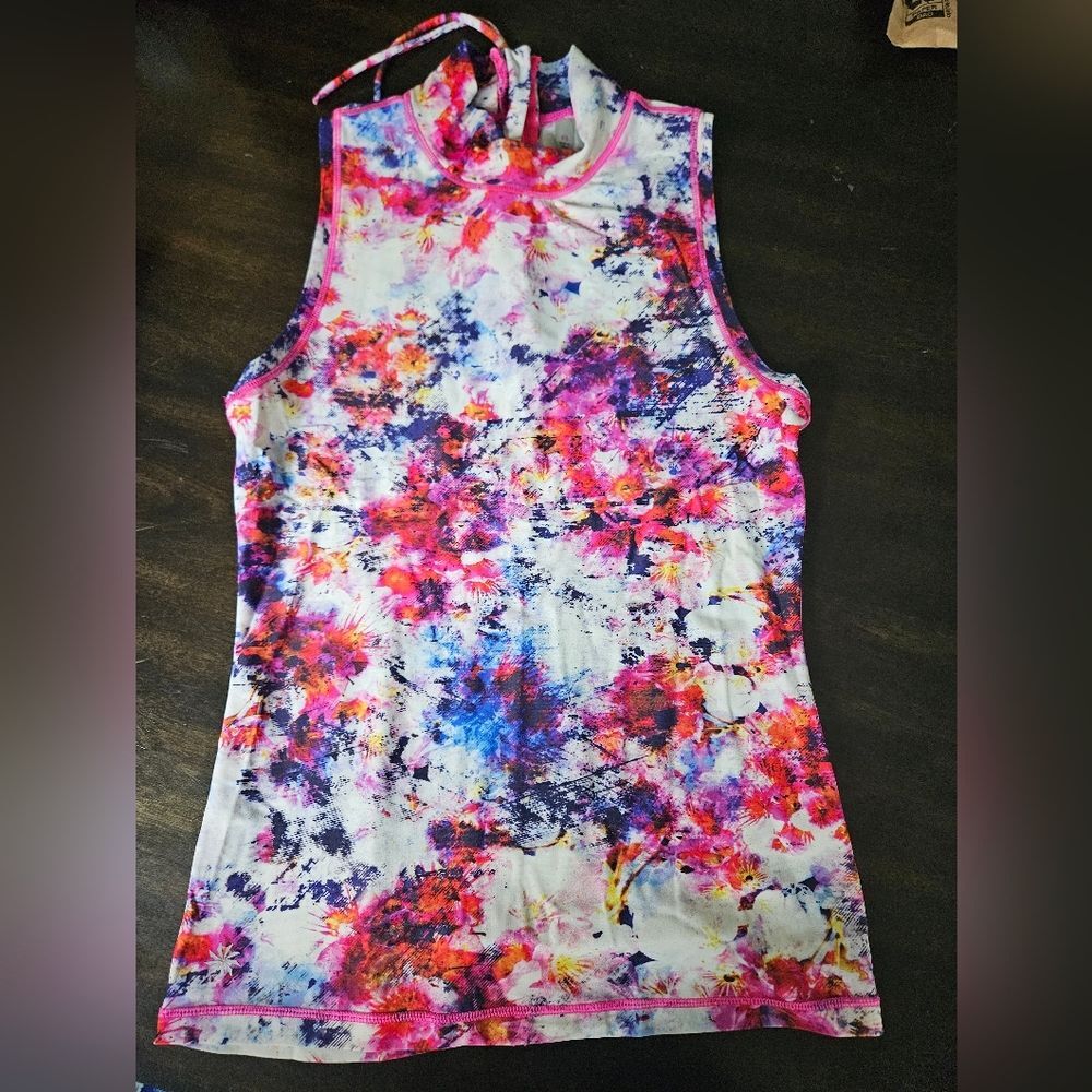 NWOT This Athleta Hypersonic tank top xs - Picture 4 of 9